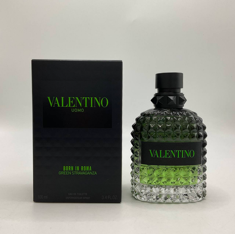 Valentino Uomo Born in Roma Green Stravaganza Eau de Toilette Spray 3.4 fl. oz. / 100 ml